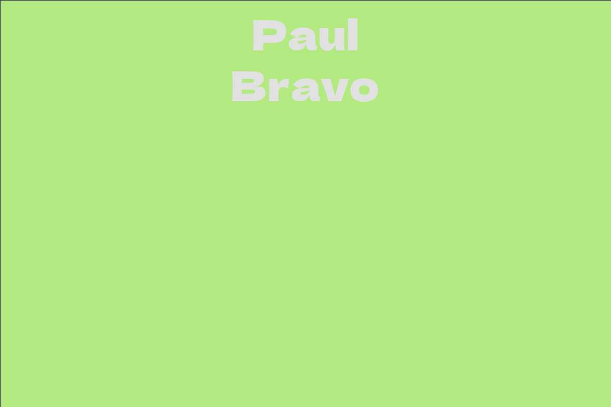 Paul Bravo