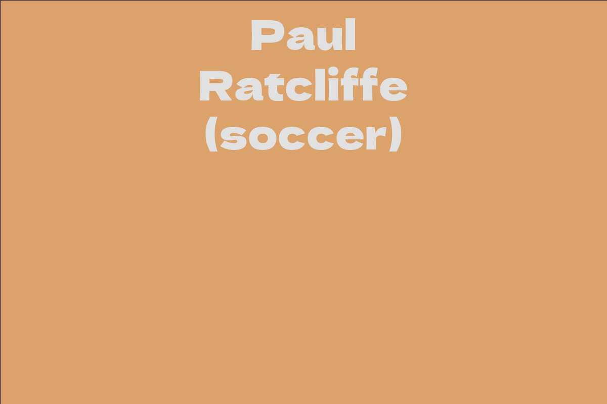 Paul Ratcliffe (soccer)