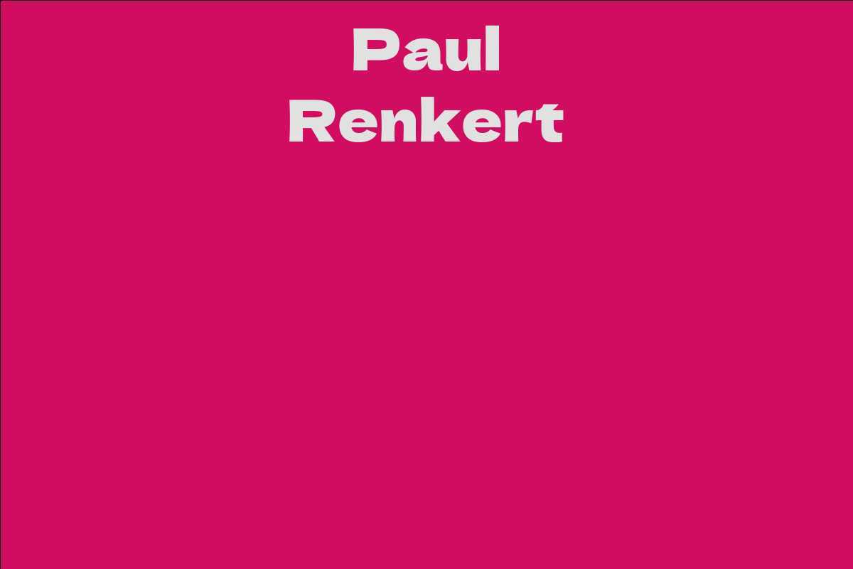 Paul Renkert