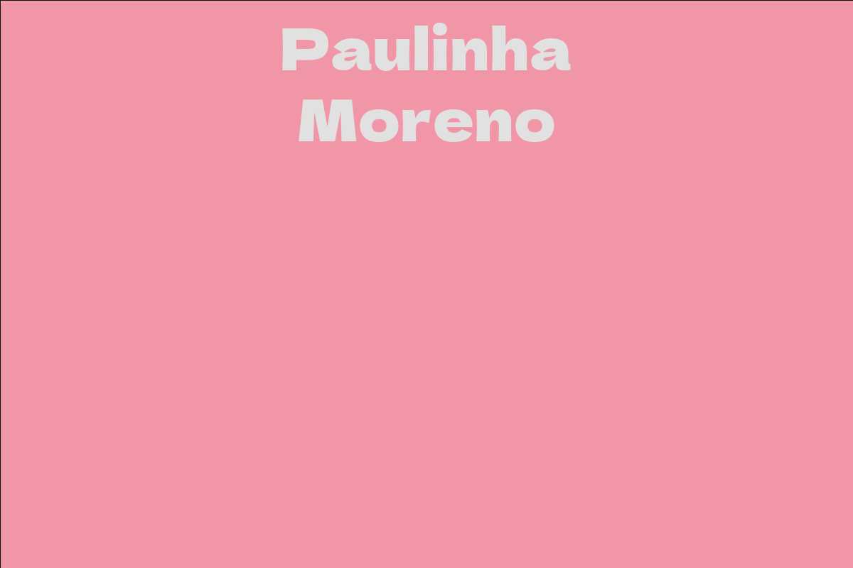 Paulinha Moreno
