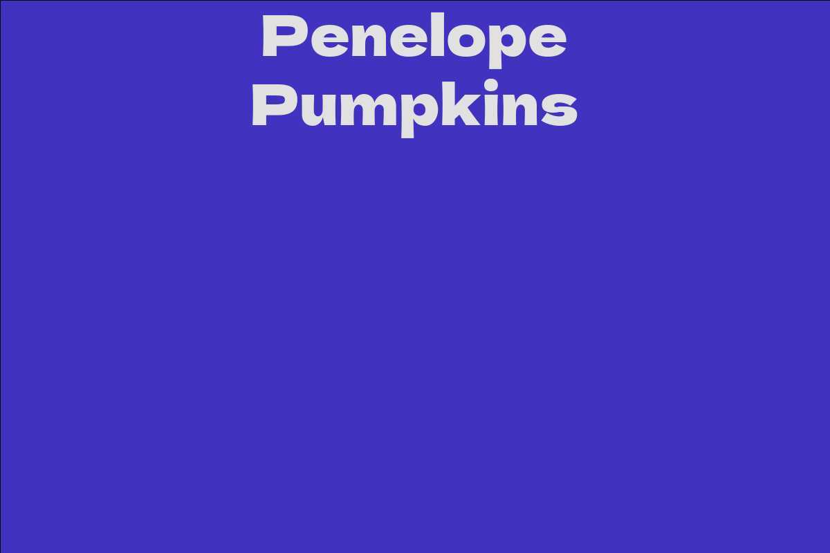Penelope Pumpkins