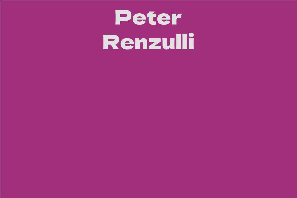Peter Renzulli