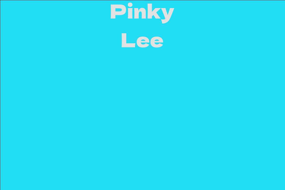 Pinky Lee