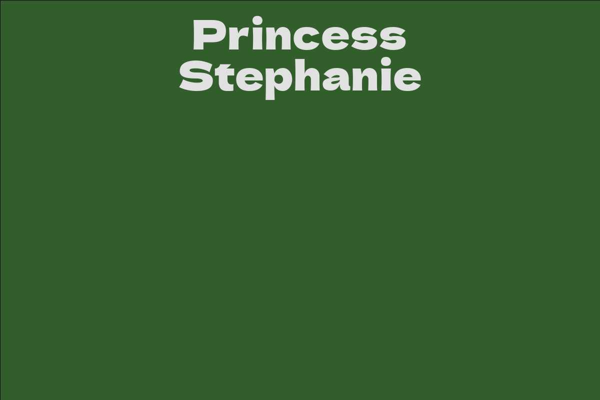 Princess Stephanie