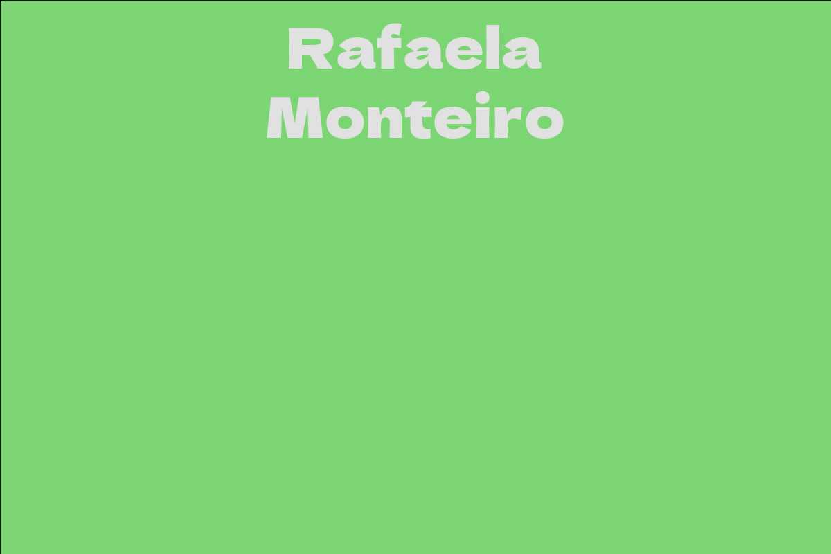 Rafaela Monteiro