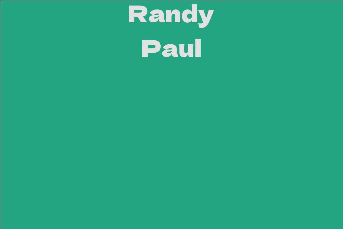 Randy Paul