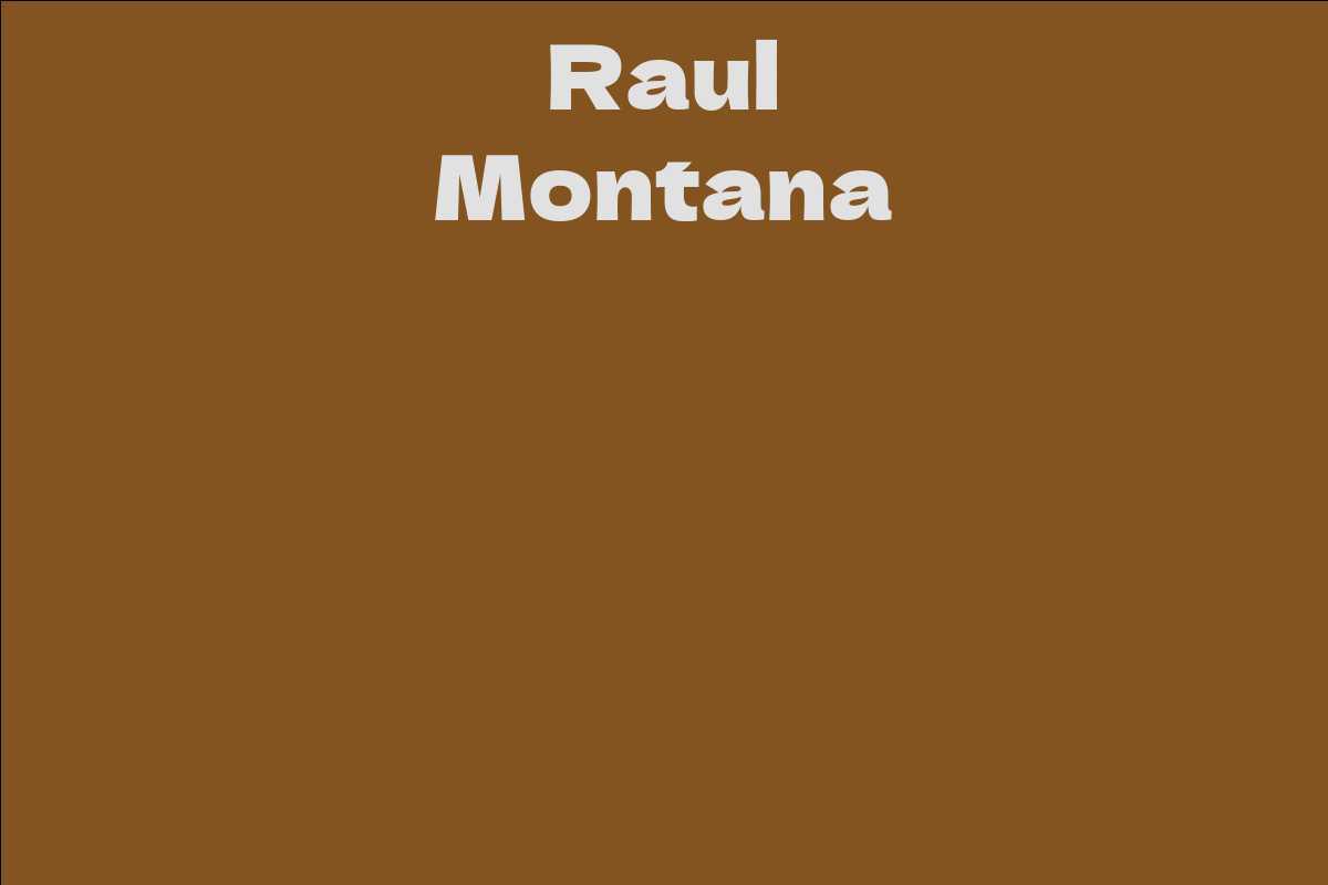 Raul Montana