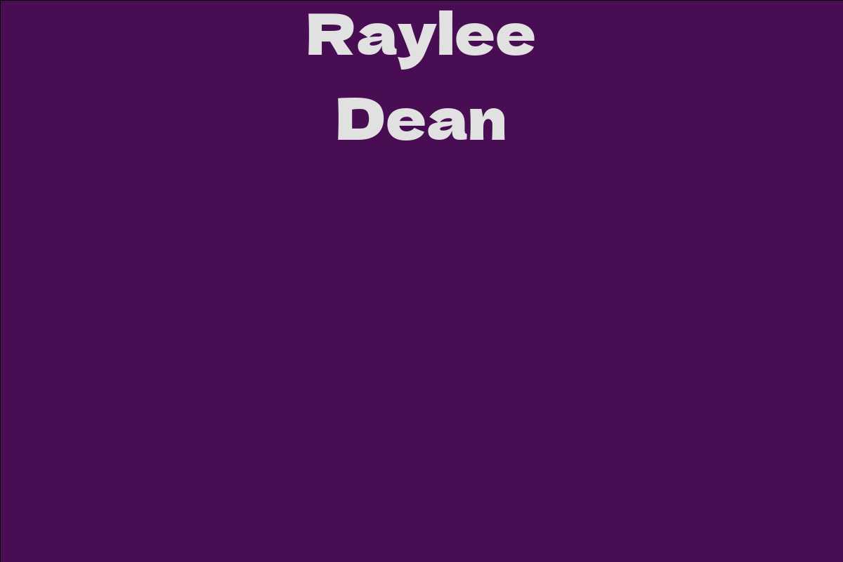 Raylee Dean