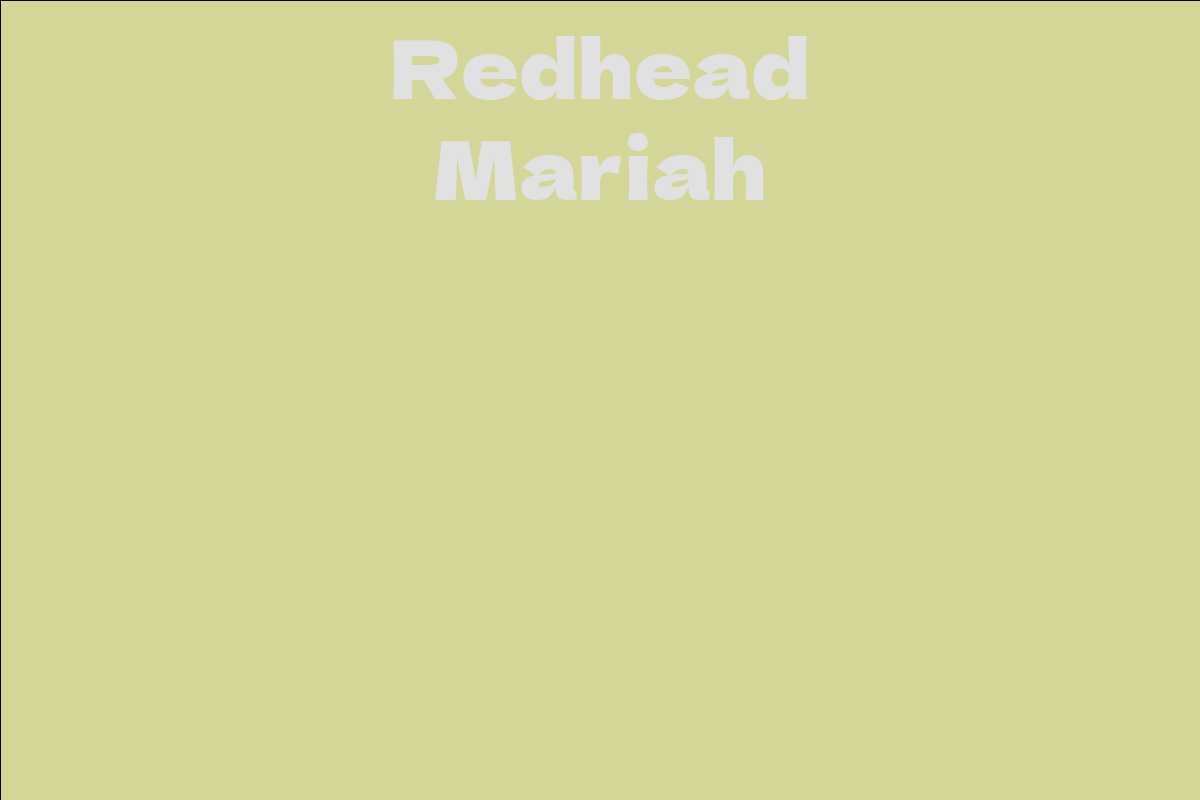 Redhead Mariah
