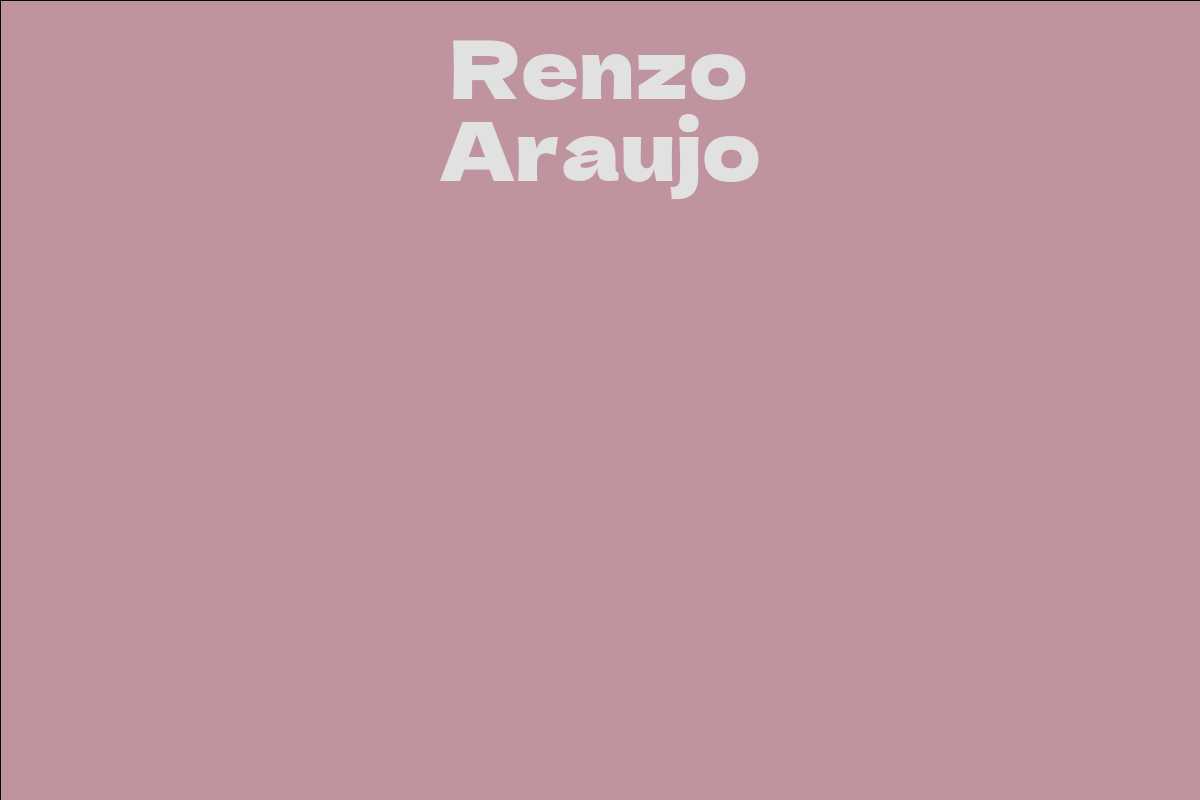 Renzo Araujo