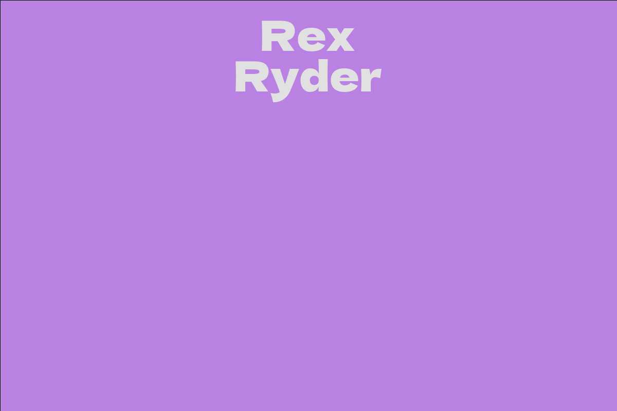 Rex Ryder