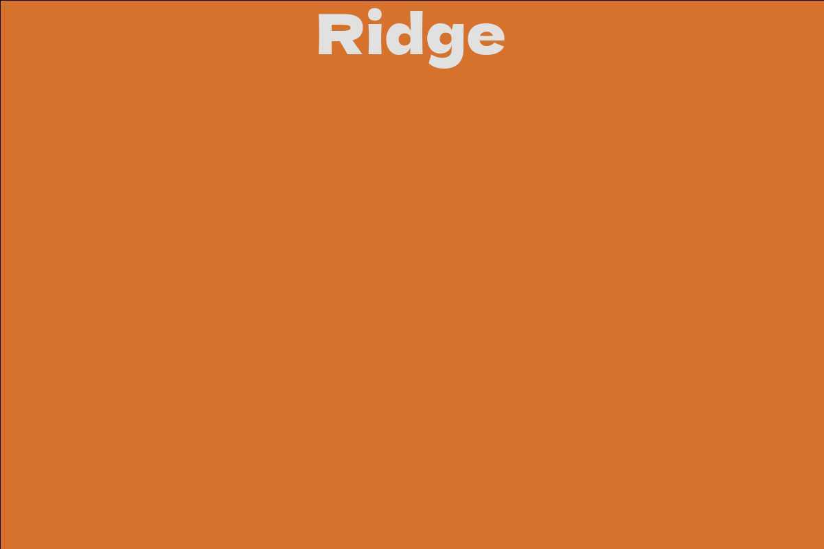 Ridge