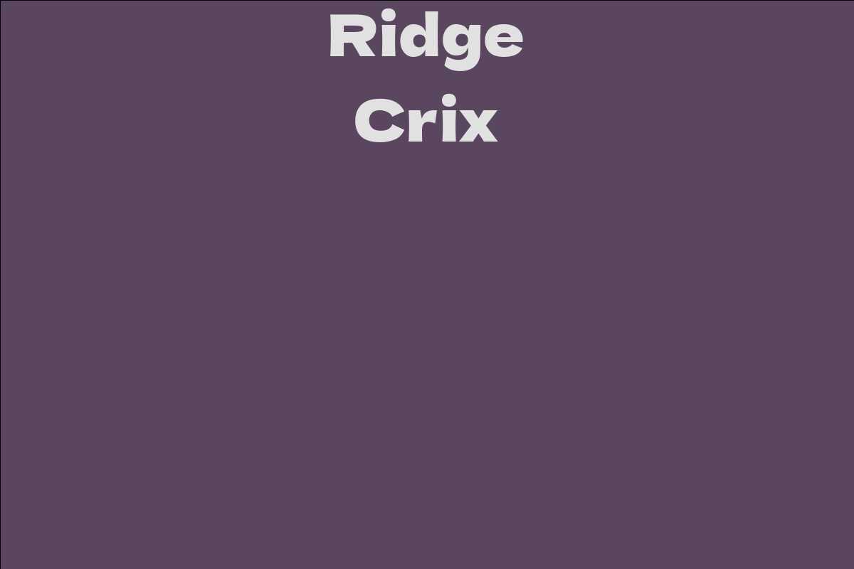 Ridge Crix