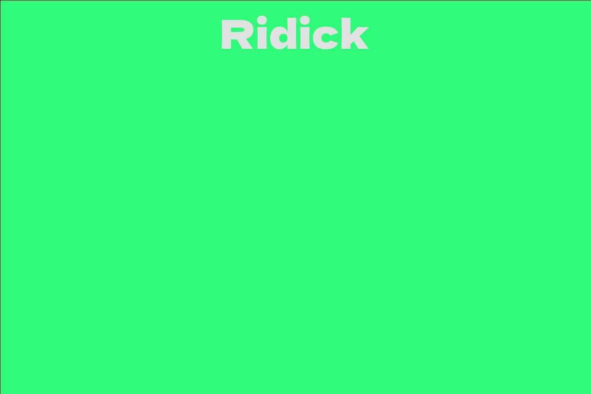 Ridick