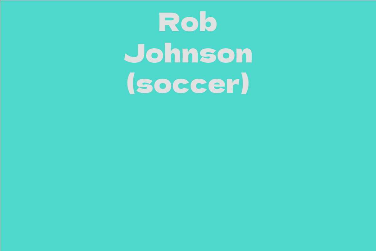 Rob Johnson (soccer)