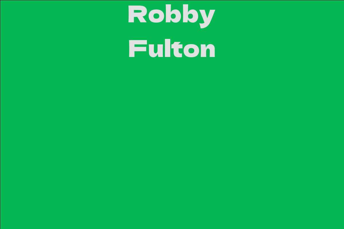 Robby Fulton