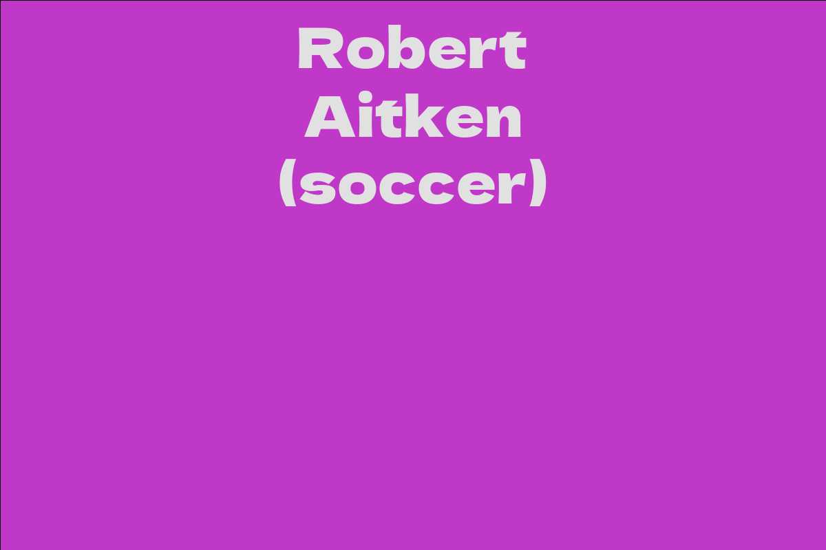 Robert Aitken (soccer)