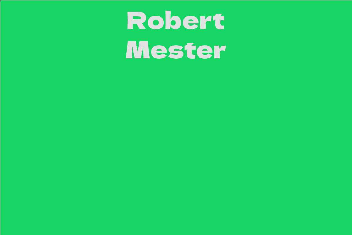 Robert Mester