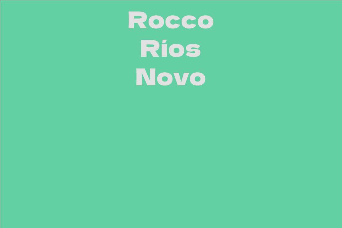 Rocco Ríos Novo