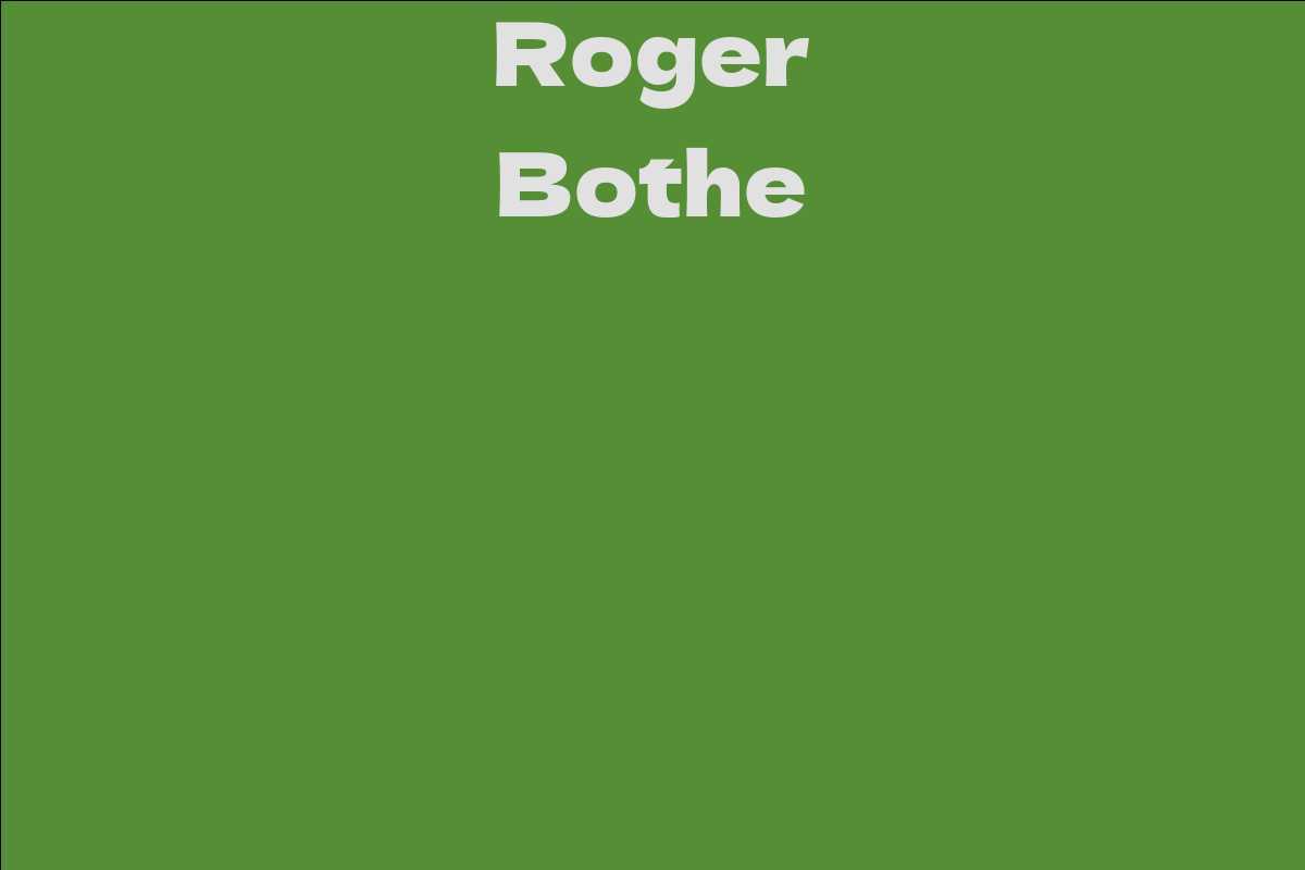 Roger Bothe