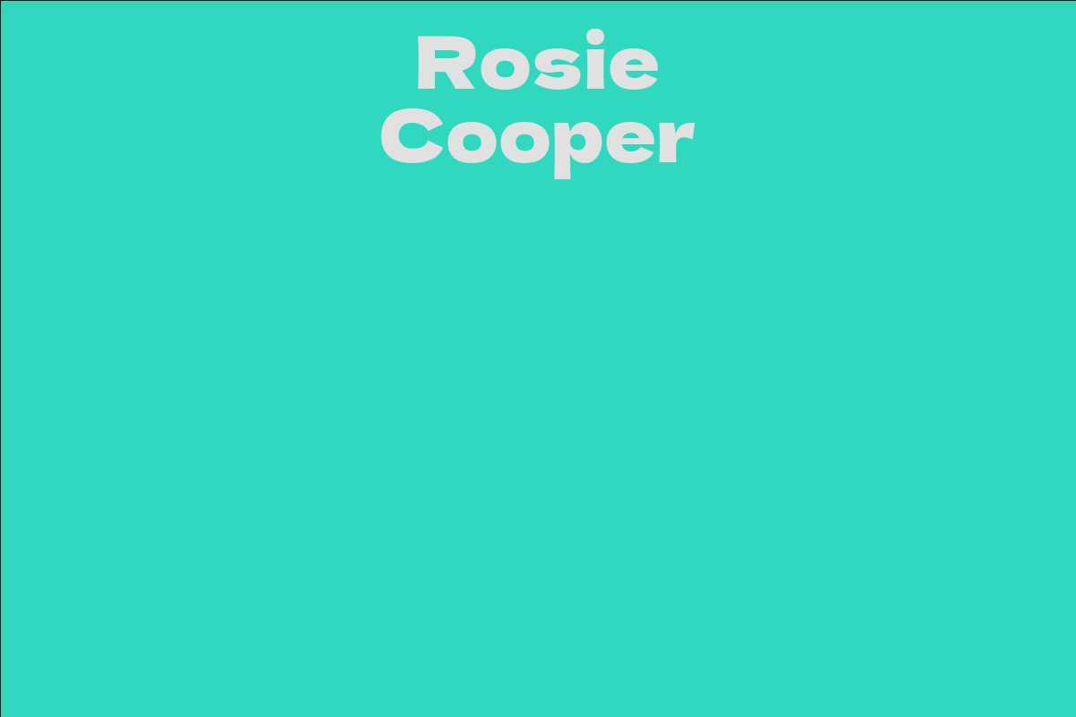 Rosie Cooper