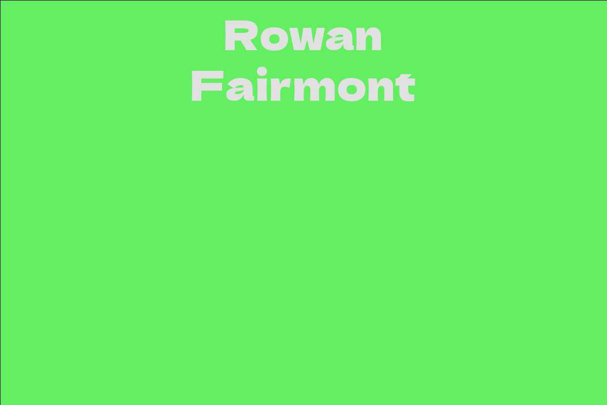 Rowan Fairmont