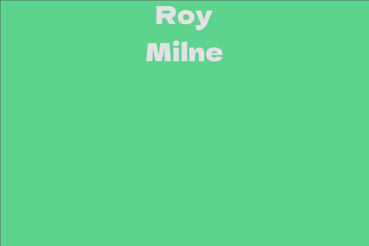Roy Milne
