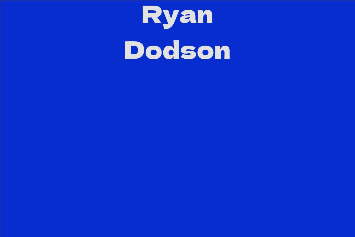 Ryan Dodson