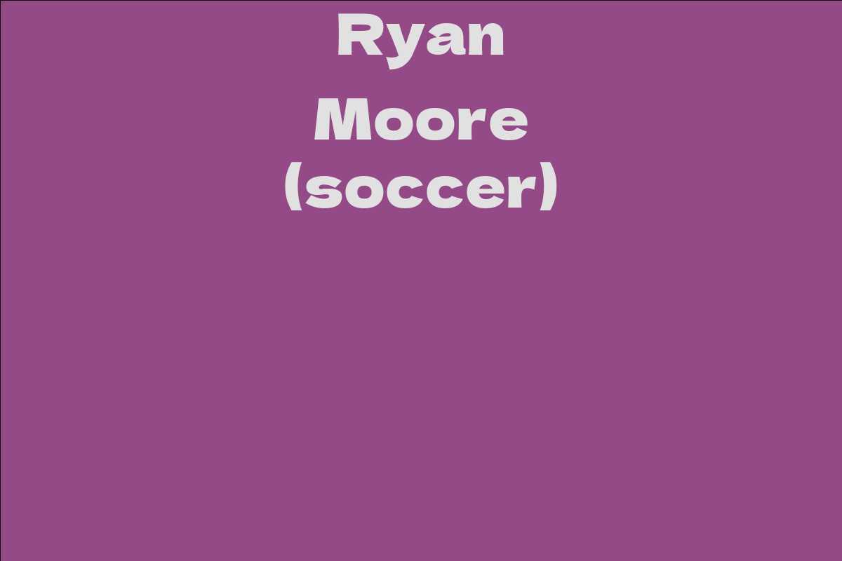 Ryan Moore (soccer)