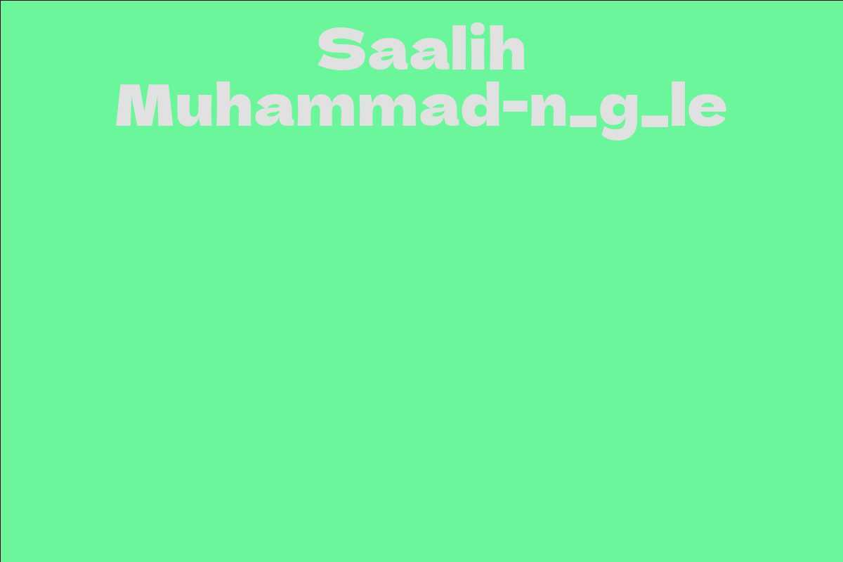 Saalih Muhammad-n_g_le