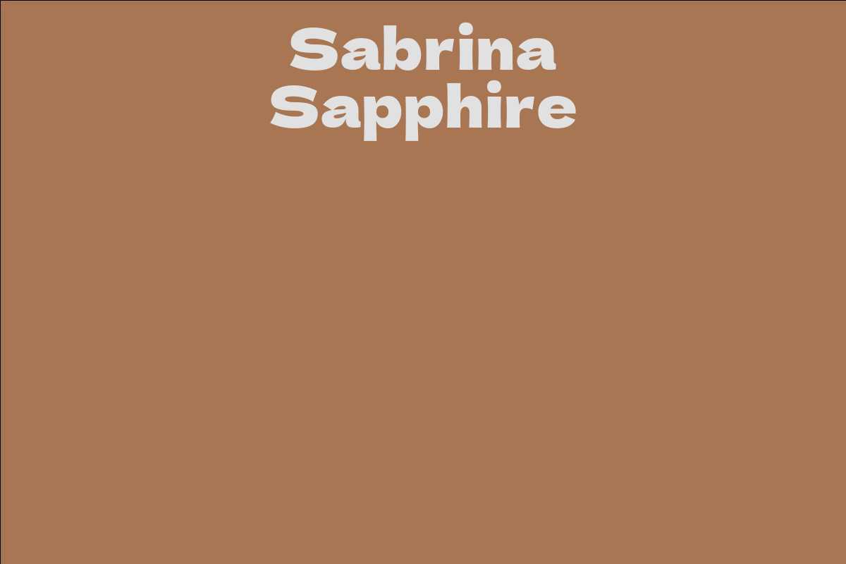 Sabrina Sapphire