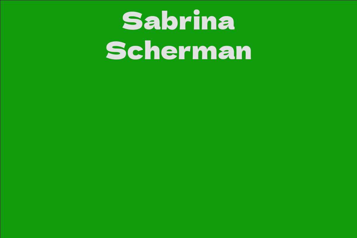 Sabrina Scherman