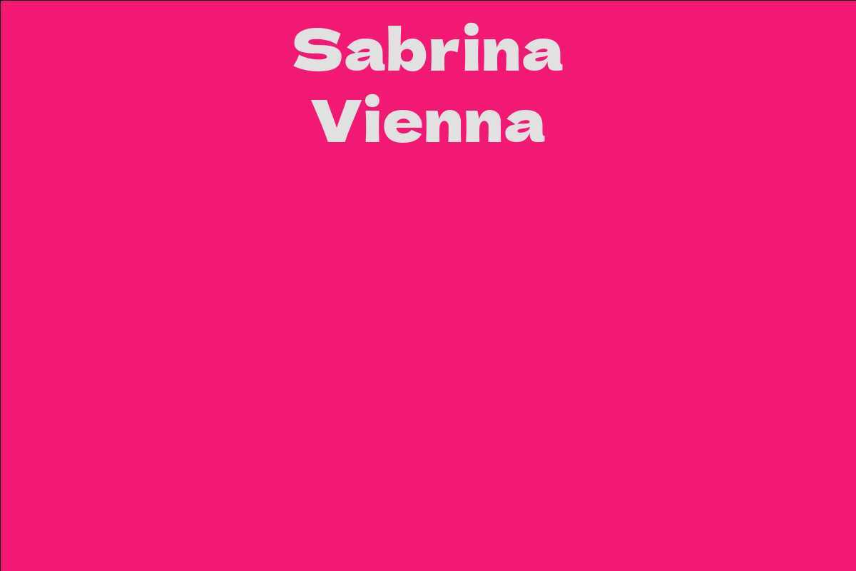 Sabrina Vienna