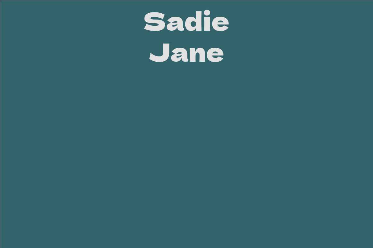 Sadie Jane