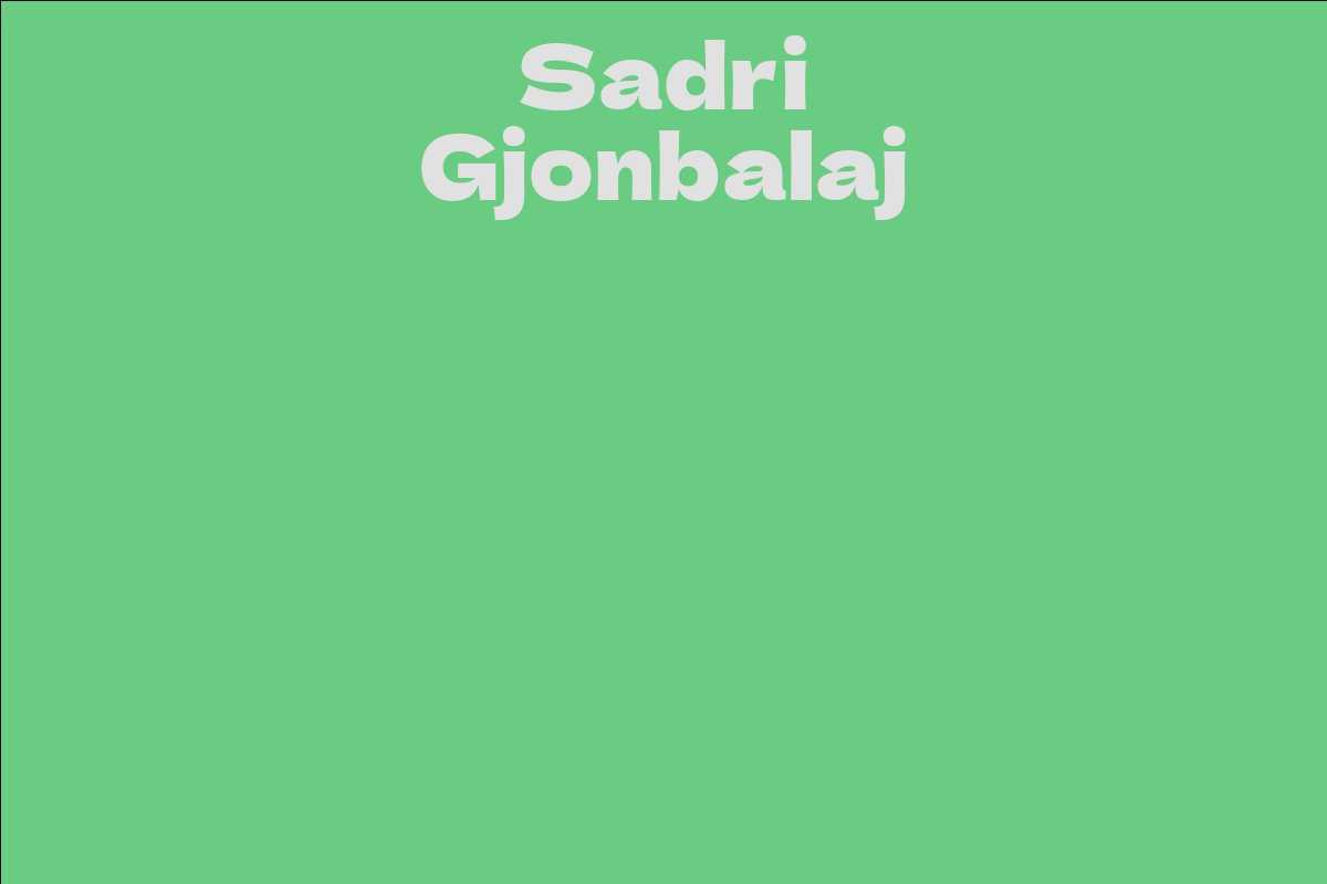 Sadri Gjonbalaj