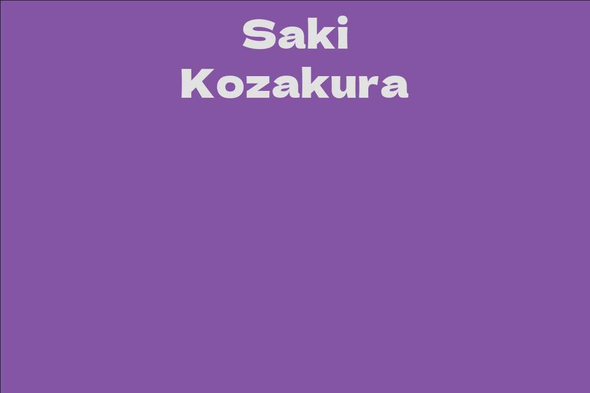Saki Kozakura