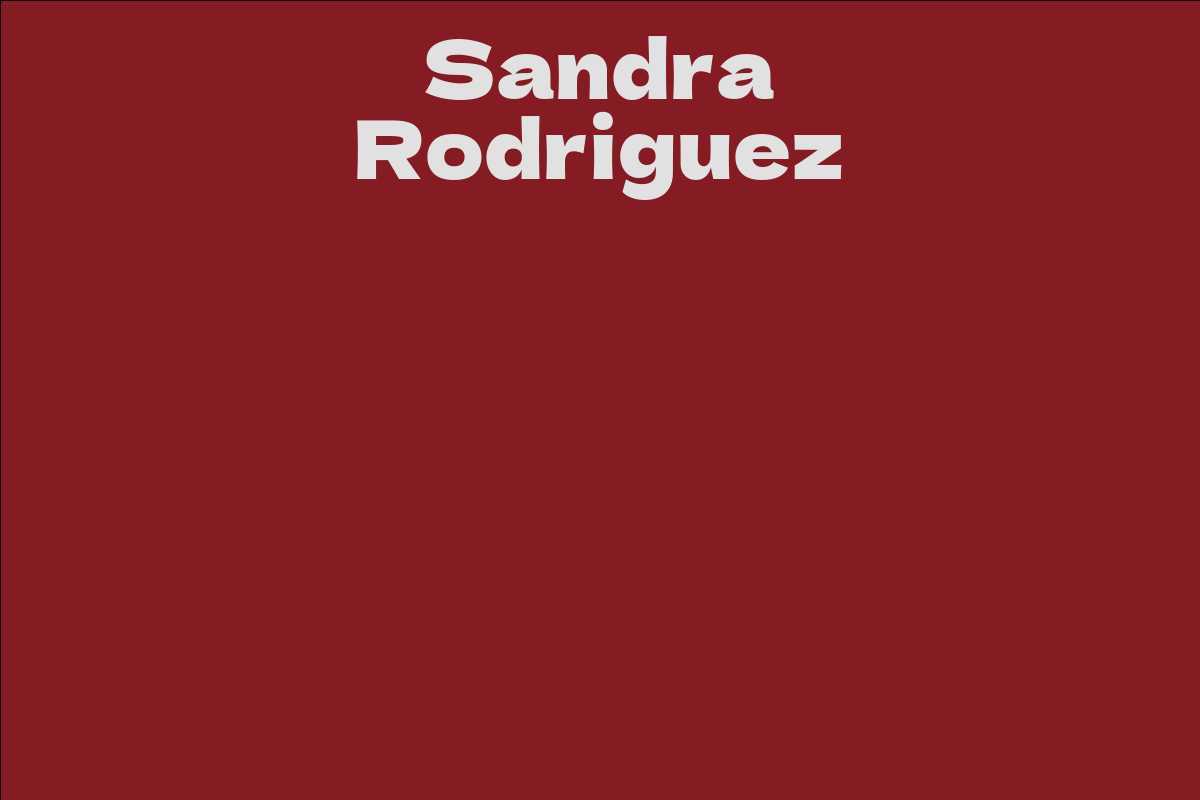 Sandra Rodriguez