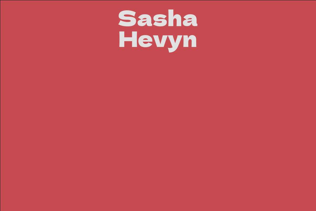 Sasha Hevin