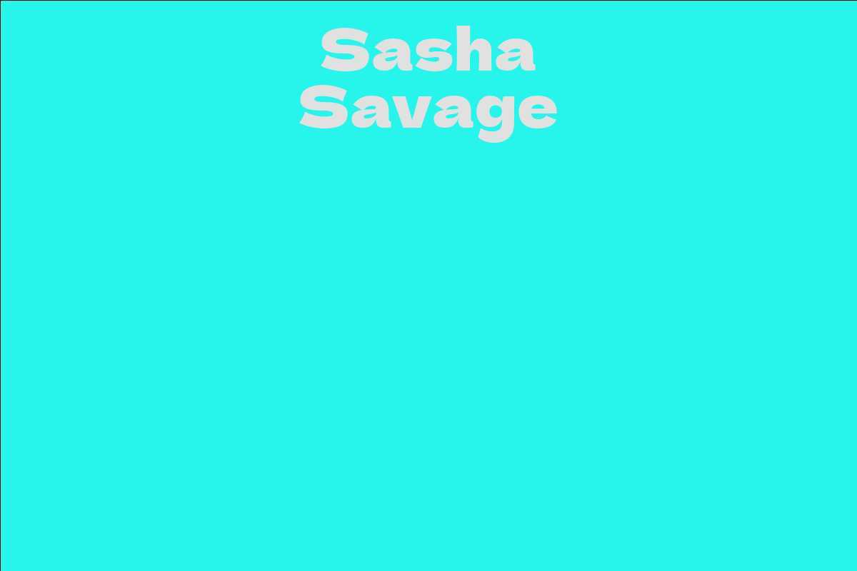 Sasha Savage