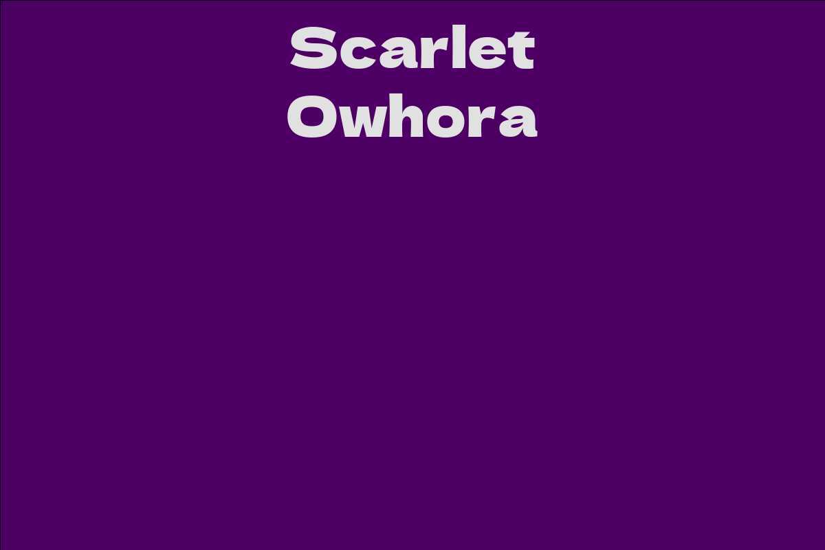 Scarlet Owhora