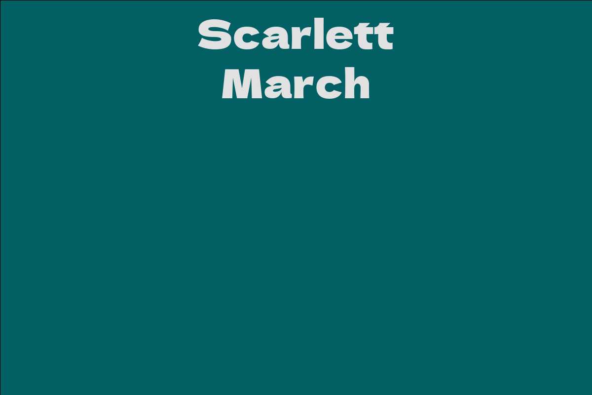 Scarlett March