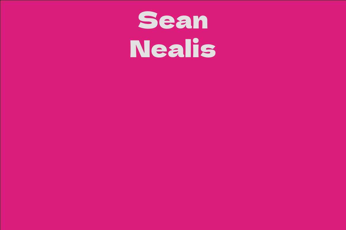 Sean Nealis