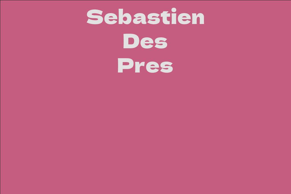 Sebastien Des Pres