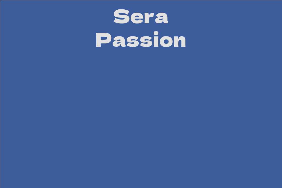 Sera Passion