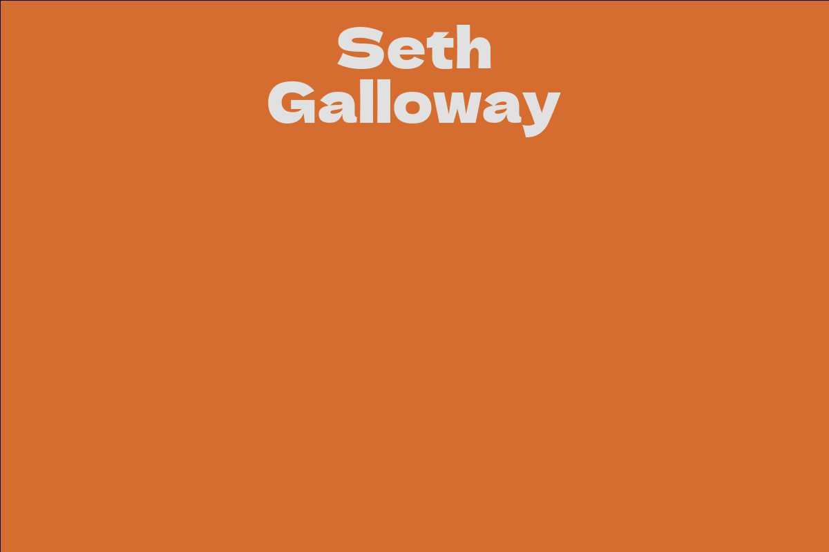 Seth Galloway