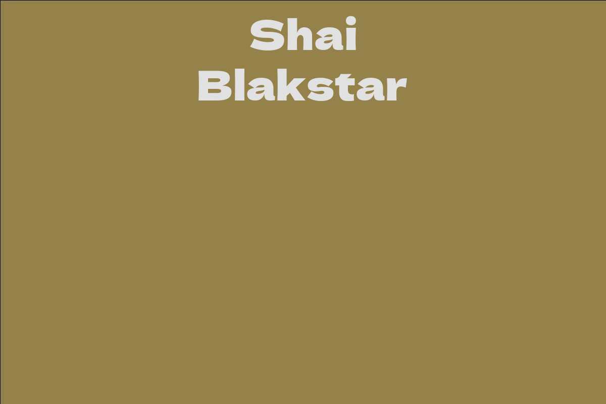 Shai Blakstar