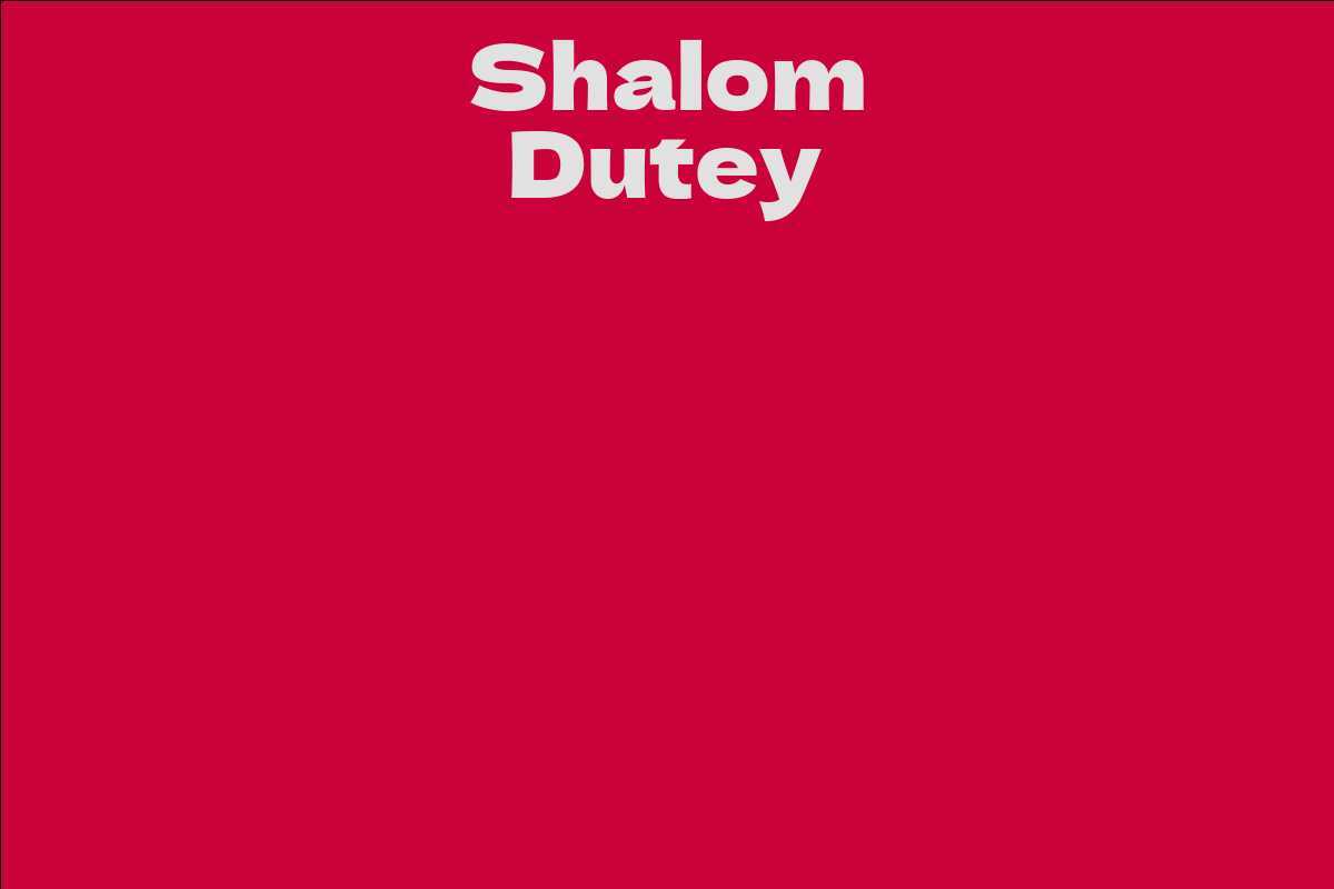 Shalom Dutey