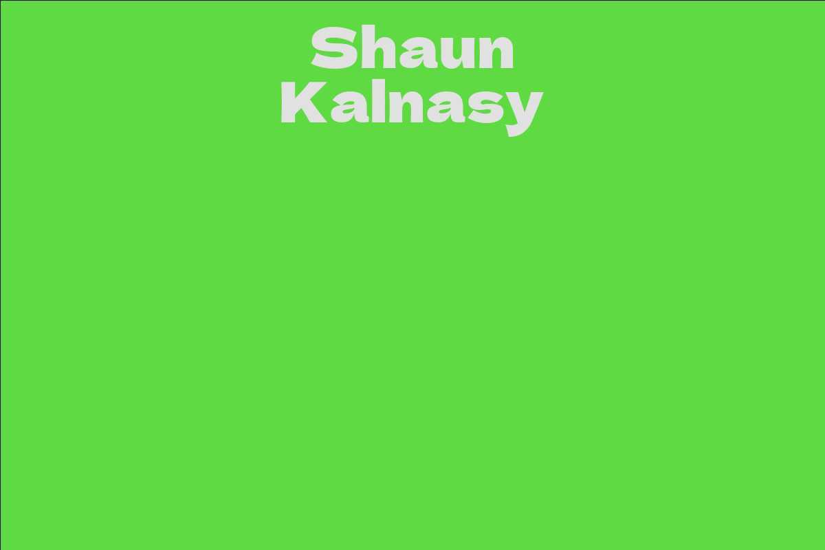 Shaun Kalnasy