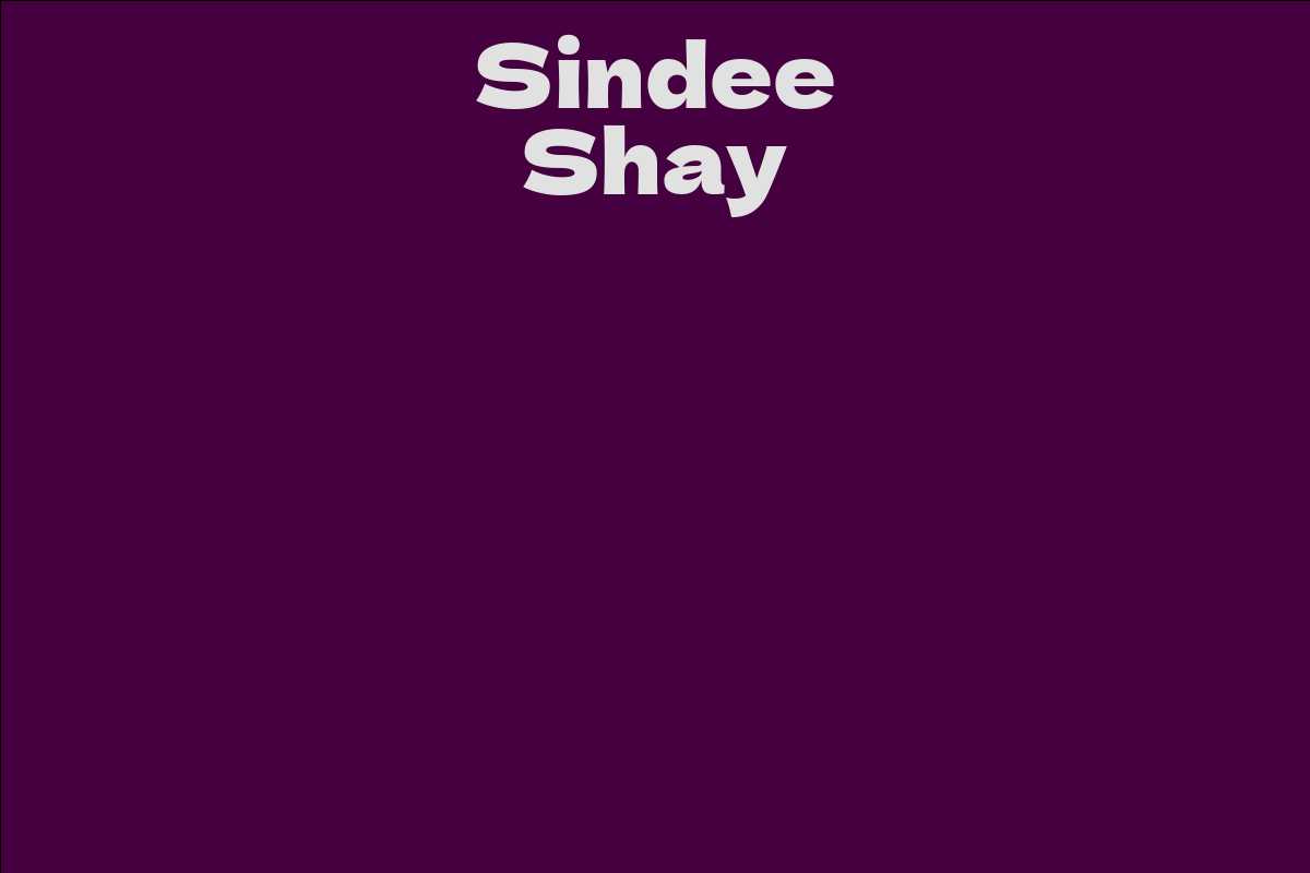 Sindee Shay Facts Bio Career Net Worth Aidwiki