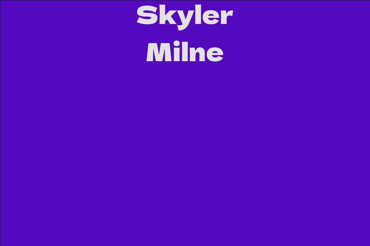 Skyler Milne